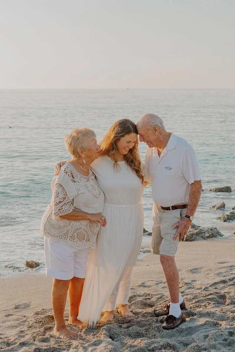 Family photo session with Flamingo Photographers on Florida’s Gulf Coast