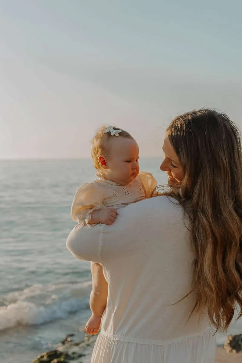 Family photo session with Flamingo Photographers on Florida’s Gulf Coast